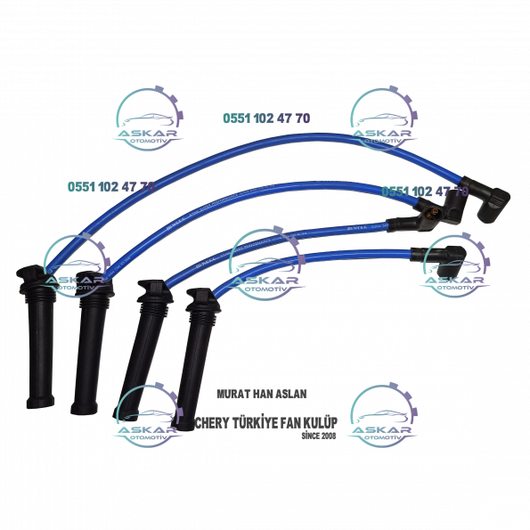 PERFORMANS BUJI KABLOSU 1 Askar Oto Yedek Parça Buji kabloları içten yanmalı motorlarda bujilerin çalışmasını sağlayan ve motor performansını etkileyen önemli bileşenlerdir. Kaliteli ve uygun şekilde bakımı yapılmış buji kabloları, motorun düzgün çalışmasını destekleyebilir.