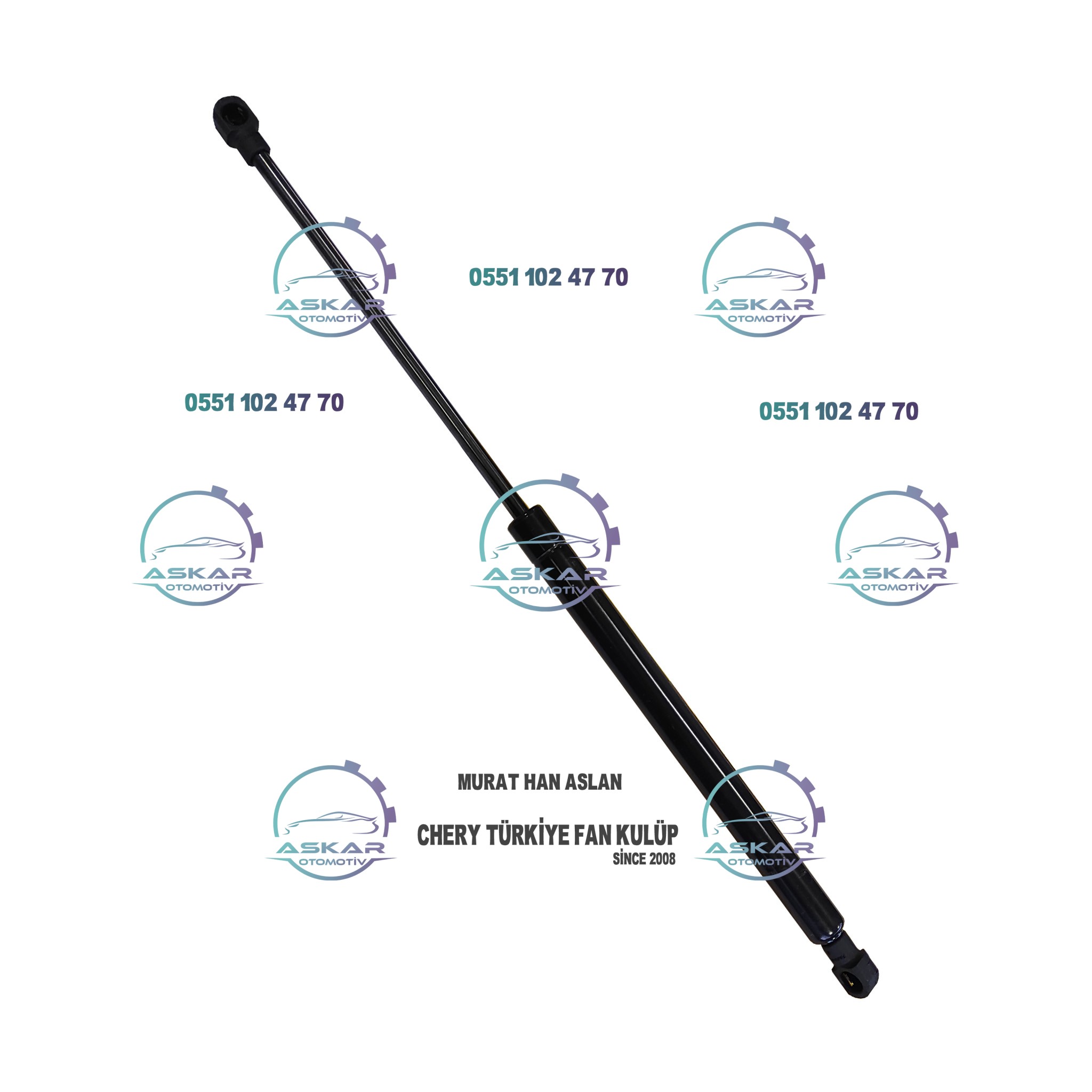 tiggo kaput amortisörü r-l 46 mm tiggo kaput amortisoru r l 46 mm Askar Oto Yedek Parça