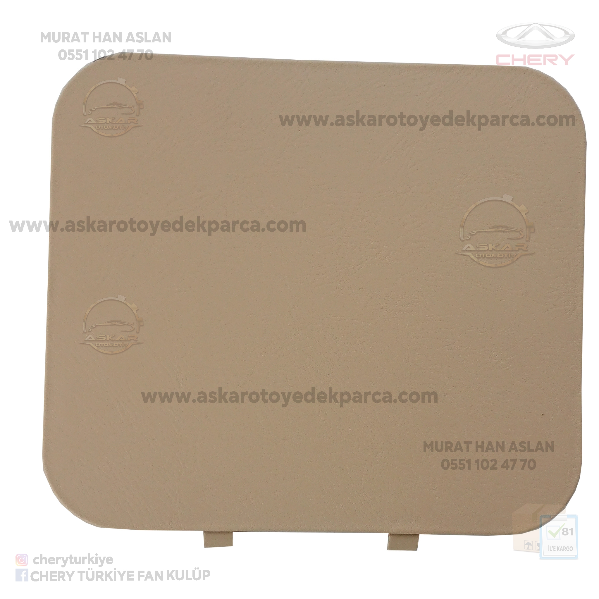 CHERY TİGGO BAGAJ İÇİ DÖŞEME KAPAK CHERY TİGGO 3 BAGAJ İÇİ DÖŞEME KAPAK - Görsel 1